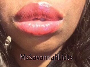 MsSavannahLicks