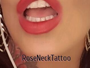 RoseNeckTattoo
