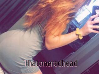 Thatoneredhead